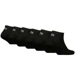PUMA Plain Sneaker ECOM 6P Unisex Socken Schwarz Clearance