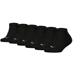 PUMA Plain Sneaker ECOM 6P Unisex Socken Schwarz Clearance