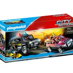 ® 70869 - City Action - Polizei, Verfolgung der Bankräuber ^ Playmobil Best