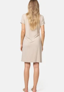 PM SELECTED Damen Modisches Longshirt Shirtkleid mit seitlicher Raffung in Einheitsgröße PM41 Best