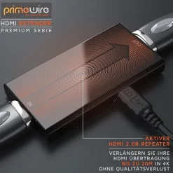 Primewire HDMI 2.0b Extender / Verstärker UHD 2160p 60Hz, HDMI-Buchse zu HDMI-Buchse Clearance