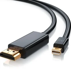 Mini DisplayPort zu HDMI Typ A Audio- & Video-Kabel, 4K miniDP UHD 2160p Adapter / Konverterkabel - 1m ^ Primewire Hot