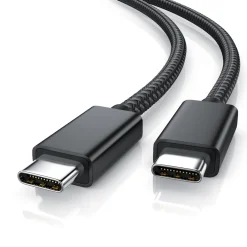 Primewire Power Delivery Ladekabel, Datenkabel, USB-C Gen3, Typ C, 0,8 m, 40 Gbit/s, Knickschutz, Nylonummantelung, für USB Typ-C Geräte Online