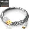 Premium Micro USB 2,4A Schnellladekabel - Nylonkabel Metallstecker - High Speed Ladekabel / Datenkabel - 2m ^ Primewire Outlet
