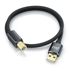 Primewire USB 2.0 Drucker / Scanner Kabel mit Nylonmantel - 1m Best