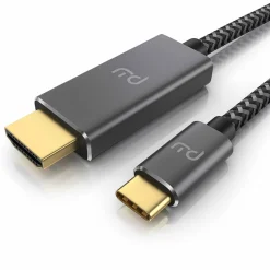 USB Typ C zu HDMI Konverterkabel Adapterkabel 4K 3840 x 2160 @ 60 Hz - 1m ^ Primewire New