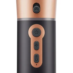 Airstyler Plus 6in1 01.529215.01.001 Haarstyler (1000 Watt, 3 Heiz- und 2 Geschwindigkeitseinstellungen, LED-Lichtanzeige, Ionisch, 360° drehbares Netzkabel, inkl. 1 große Rundbürste, 1 Blasrohr, automatische Wickel-Lockenwickler, 1 Rundbürste, 1 ^ Princess Outlet