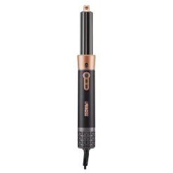 Airstyler Plus 6in1 01.529215.01.001 Haarstyler (1000 Watt, 3 Heiz- und 2 Geschwindigkeitseinstellungen, LED-Lichtanzeige, Ionisch, 360° drehbares Netzkabel, inkl. 1 große Rundbürste, 1 Blasrohr, automatische Wickel-Lockenwickler, 1 Rundbürste, 1 ^ Princess Outlet