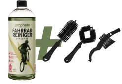 Prophete E-Bike Reiniger SET 750ml Reiniger und drei Bürsten Outlet