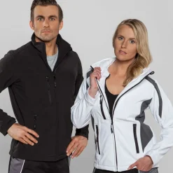 Softshelljacke softshell Damen: 32 Herren: XS ^ QUALITEX HIGH QUALITY WORKWEAR New