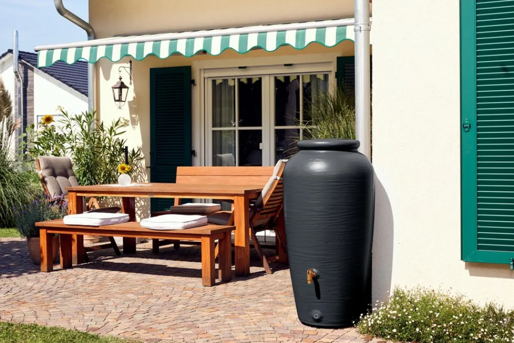 AMPHORA Regenamphore 220 Liter graphite grey ^ 4rain