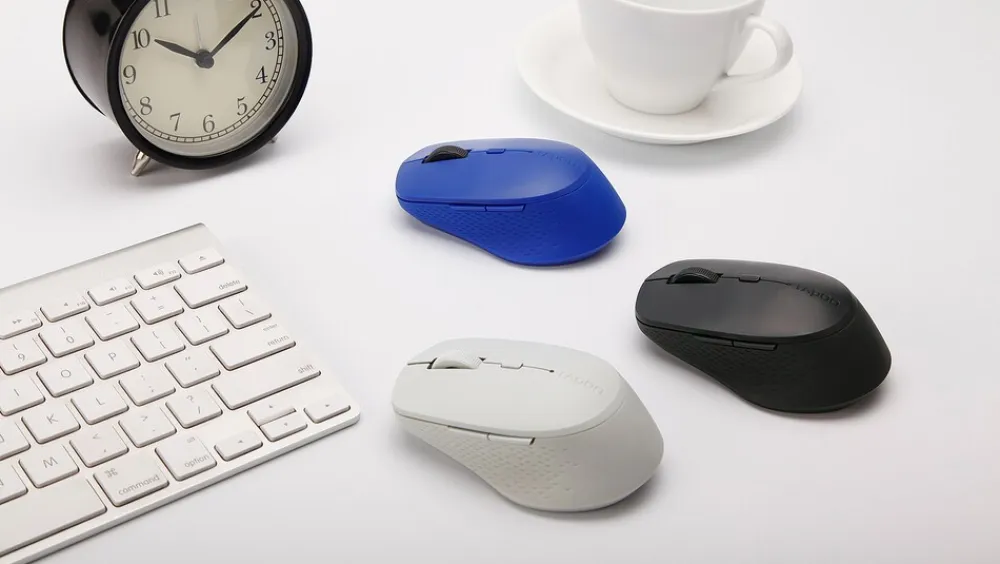 M300.BLUE Comfortable Wireless Multi-Mode Mouse ^ RAPOO New