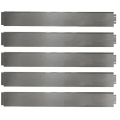 Rasenkante 35m 100x14cm verzinkt Beeteinfassung Beetumrandung Mähkante Metall Palisade ^ Oskar New