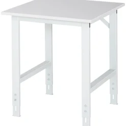 RAU Arbeitstisch Serie Tom 75 x 76-108 x 80 cm, Melamin-Platte Discount