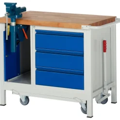 RAU Werkbank mit absenkbarem Fahrgestell Modell 8183 Hot