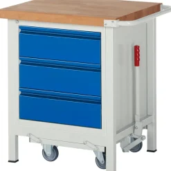 RAU Werkbank mit absenkbarem Fahrgestell Modell 8157-6