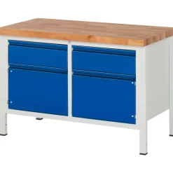 RAU Werkbank Serie Basic 8 Modell 8466, B 125 x H 84 x T 70 cm Sale