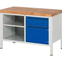 RAU Werkbank Serie Basic 8 Modell 8461, B 125 x H 84 x T 70 cm Best
