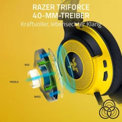 Kraken V4 X - Pokémon Edition Gaming-Headset (USB, PC, Mac. PlayStation, Nintendo Switch, Steam Deck, Android, iOS) ^ Razer Hot