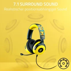 Kraken V4 X - Pokémon Edition Gaming-Headset (USB, PC, Mac. PlayStation, Nintendo Switch, Steam Deck, Android, iOS) ^ Razer Hot