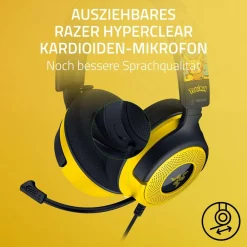 Kraken V4 X - Pokémon Edition Gaming-Headset (USB, PC, Mac. PlayStation, Nintendo Switch, Steam Deck, Android, iOS) ^ Razer Hot