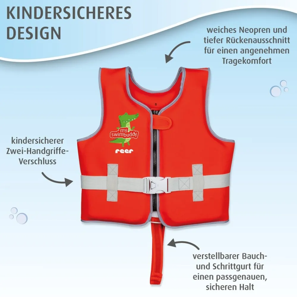 myswimbuddy Schwimmlernweste S ^ Reer Hot