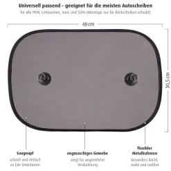 Reer TravelKid Sun BasicAuto-Sonnenschutz Hot
