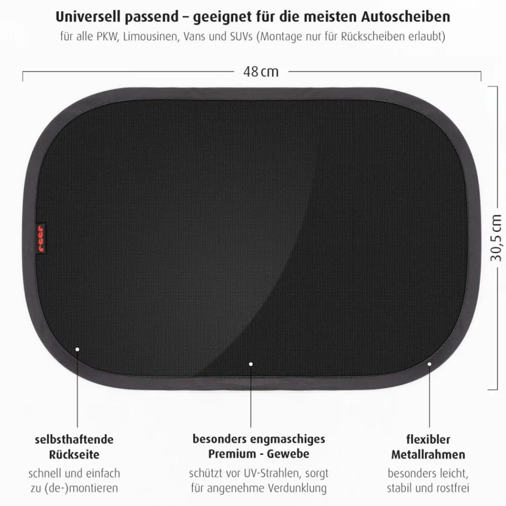 Reer TravelKid Sun Pure Auto-Sonnenschutz