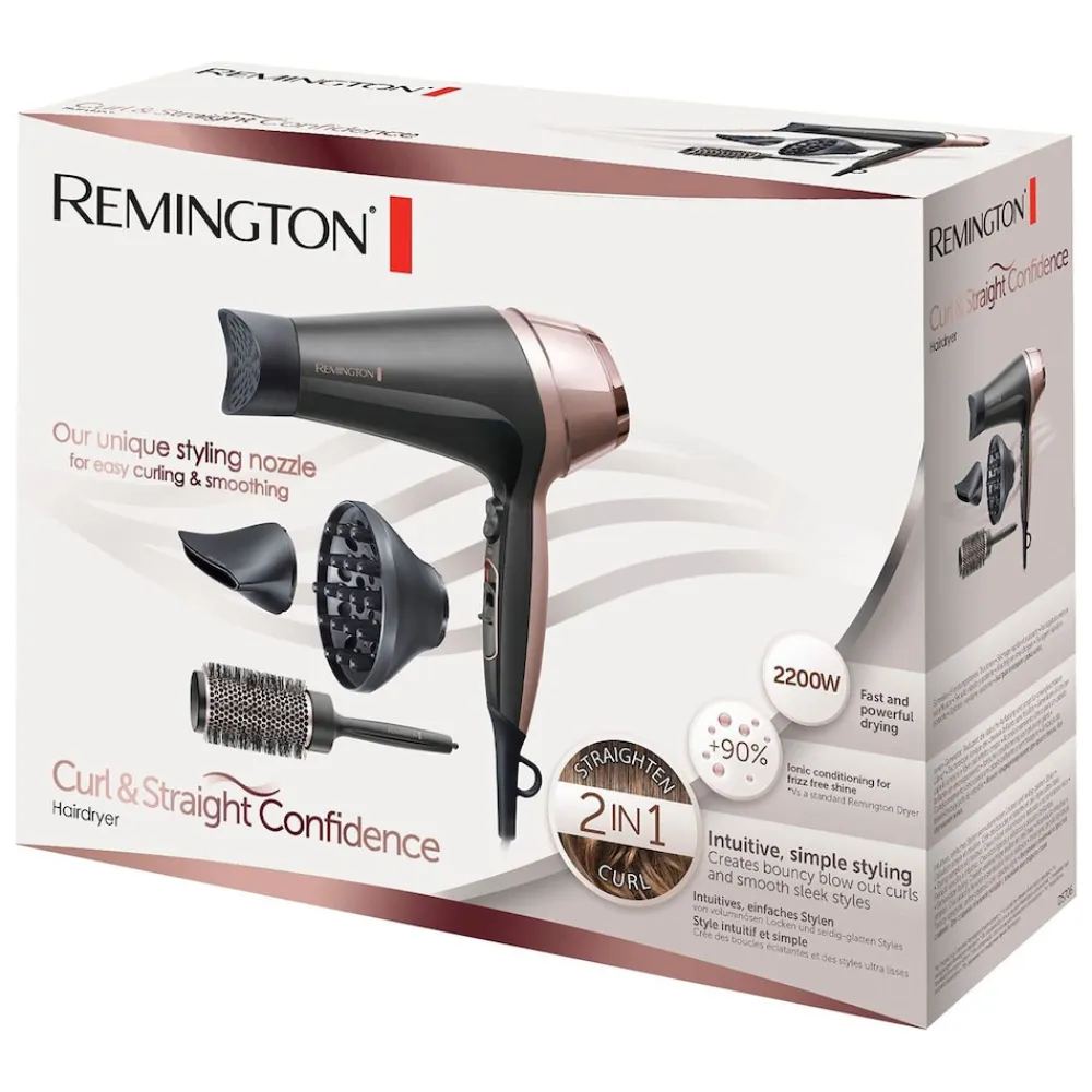 Curl & Straight Confidence D5706 Haartrockner ^ Remington Best