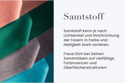 Bürostuhl PARIS - Samt schwarz Armlehnen Drehstuhl Höhenverstellbar ^ riess-ambiente Discount
