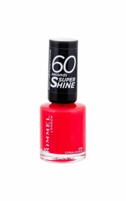 60 Seconds Super Shine Nail Lacquer 430 Coralicious ^ Rimmel London Sale