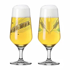 Ritzenhoff & Breker Ritzenhoff Biergläser Gerste Brauchzeit 374 ml 2er Set transparent Online