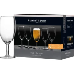 Biergläser Vio 380 ml 6er Set ^ Ritzenhoff & Breker Outlet