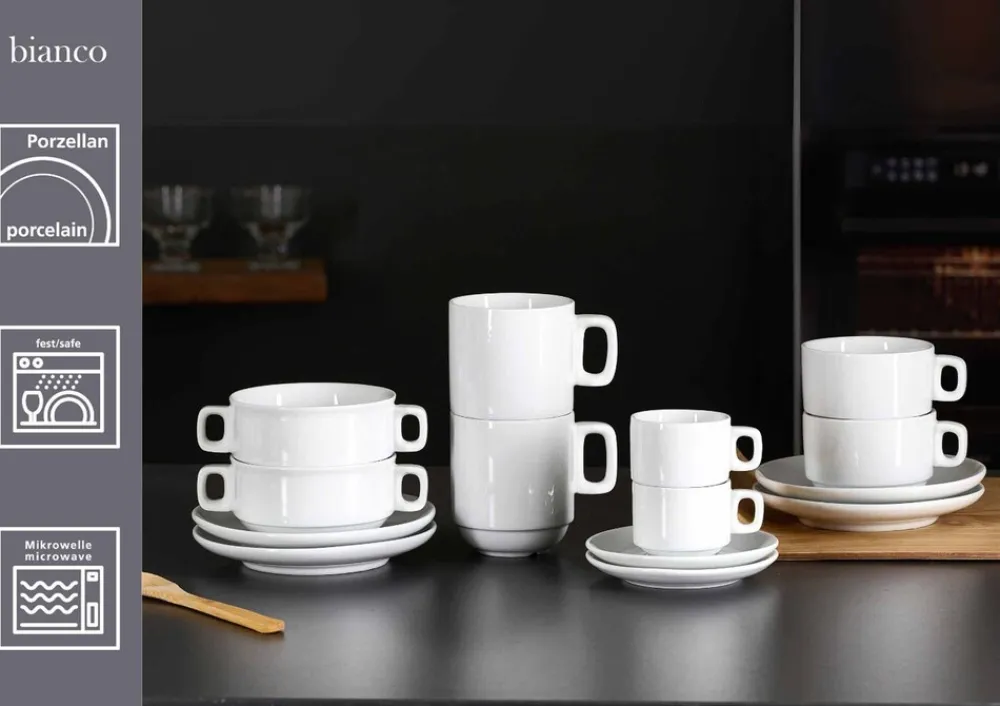 Espressotassen Bianco 85 ml 6er Set ^ Ritzenhoff & Breker Clearance