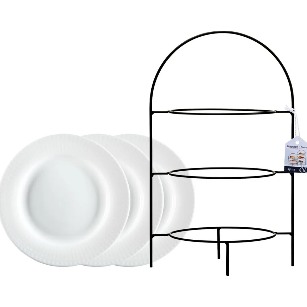Etagère mit Teller Tjäna 3-stufig ^ Ritzenhoff & Breker Sale
