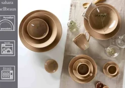 Ritzenhoff & Breker Frühstücks-Set Sahara 18er Set braun Best