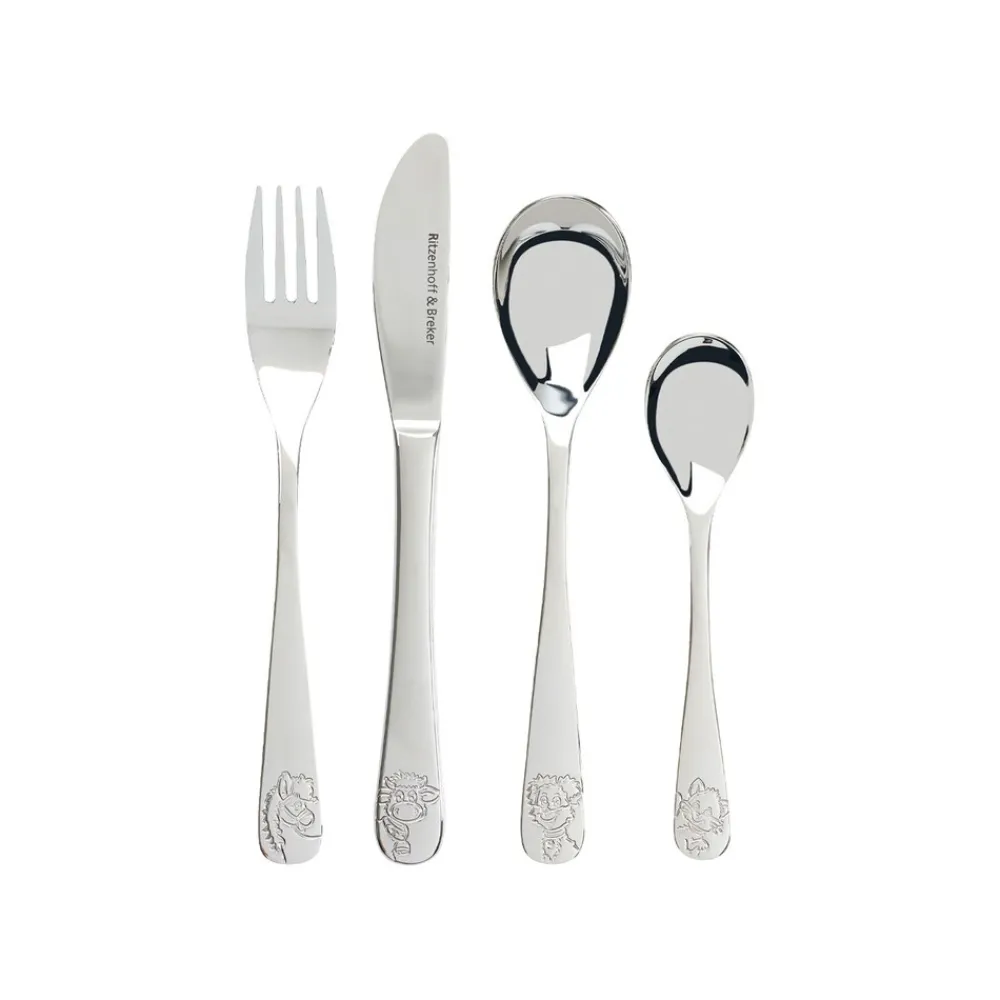 Kinderbesteck Hoftiere 4er Set ^ Ritzenhoff & Breker Clearance