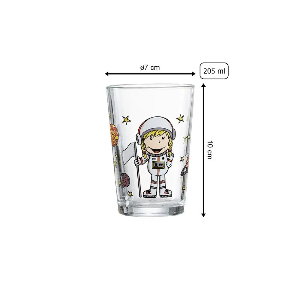 Ritzenhoff & Breker Kindergläser Berufe Jungs & Mädchen 205 ml 6er Set bunt Hot