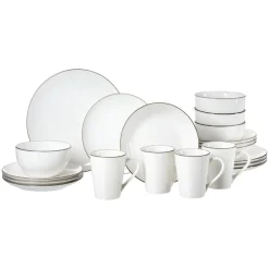 Ritzenhoff & Breker Kombi-Set Adela 20er Set grau