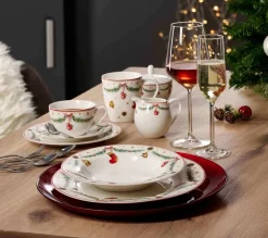 Ritzenhoff & Breker Kuchengabel-Set Holly 14,2 cm 4er Set silber Outlet