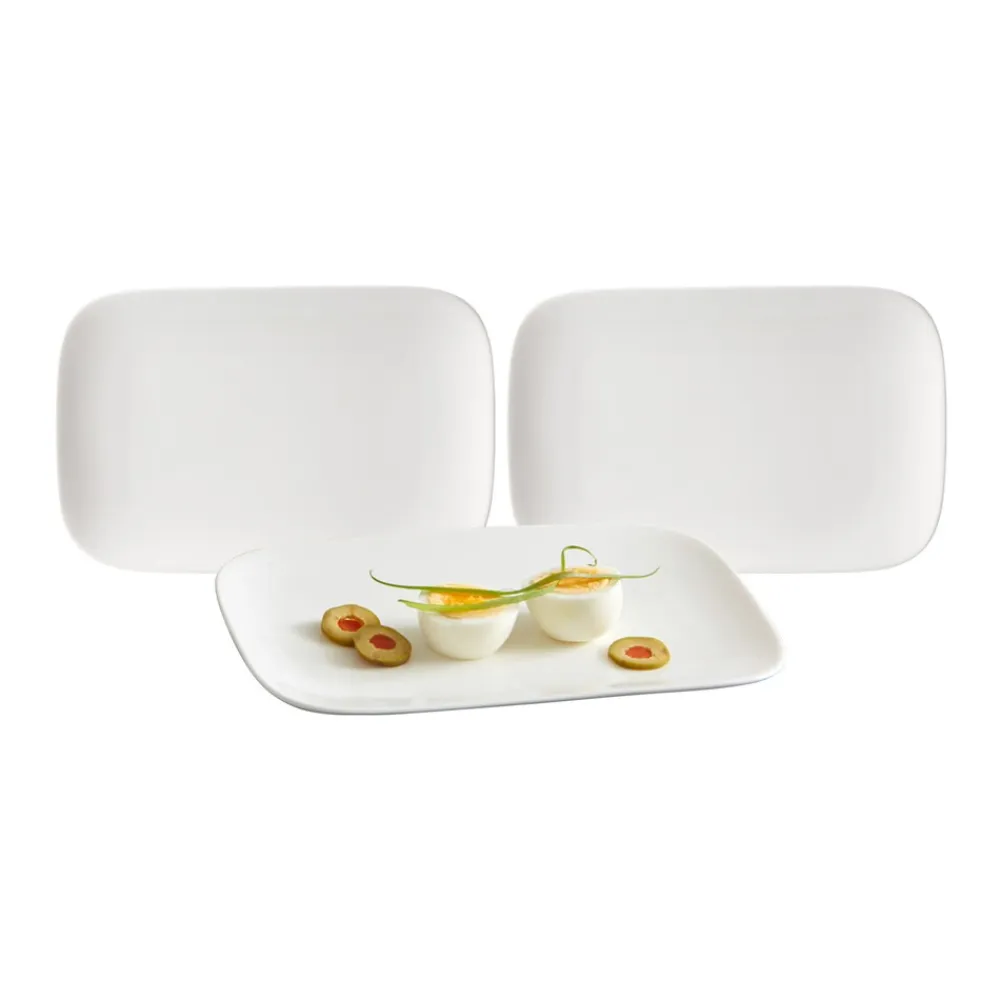 Servierplatten Arena 24 x 16 cm 3er Set ^ Ritzenhoff & Breker Sale