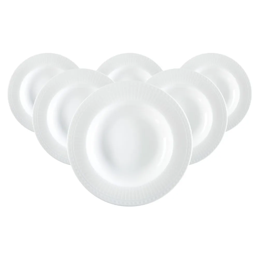 Ritzenhoff & Breker Suppenteller Sofia ø 22,5 cm 6er Set weiß Outlet