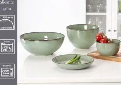 Ritzenhoff & Breker Suppenteller Alicante ø 21 cm 6er Set Grün Outlet