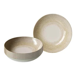 Ritzenhoff & Breker Suppenteller Rimini ø 21 cm 6er Set beige Hot