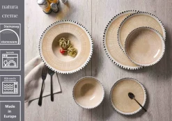 Ritzenhoff & Breker Tafelservice Natura 12er Set Creme Discount