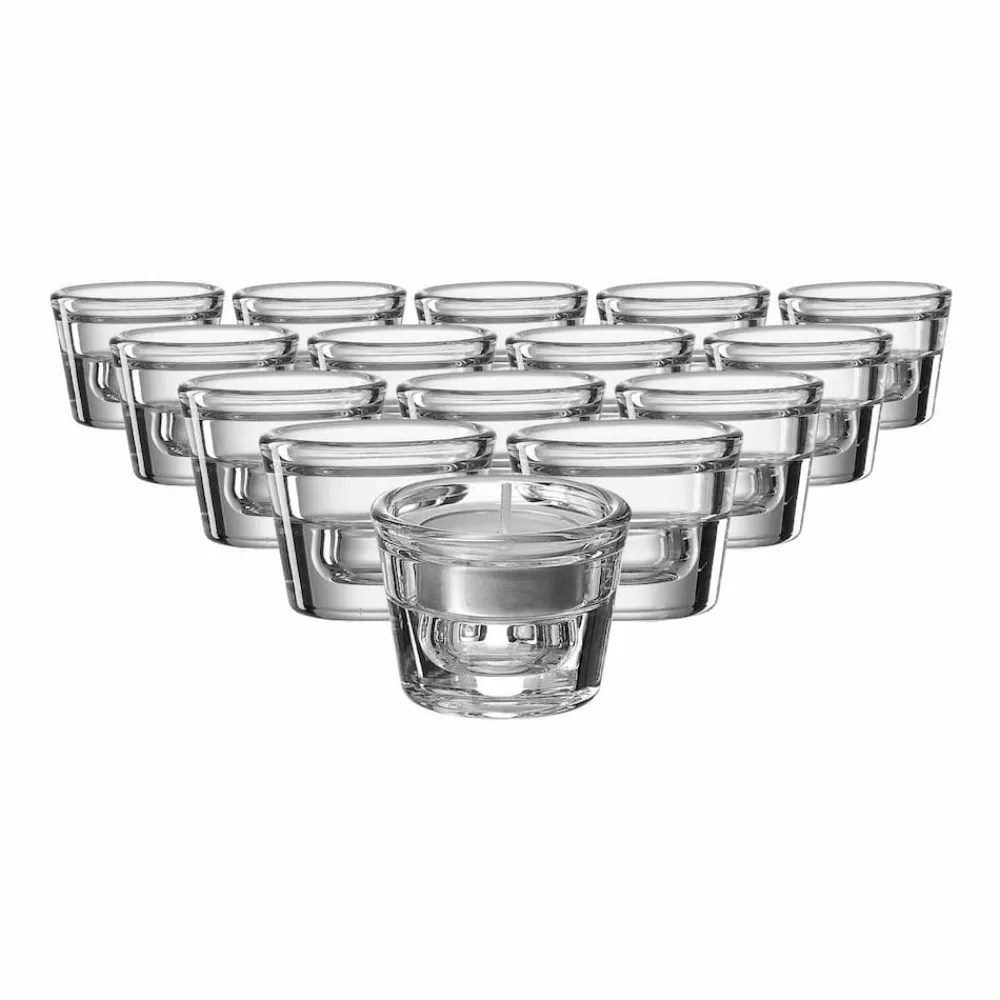 Teelichthalter / Kerzenhalter Lumi ø 6 cm 15er Set ^ Ritzenhoff & Breker Hot