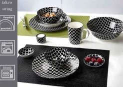 Teelichthalter Takeo Stripes ø 6 cm 12er Set ^ Ritzenhoff & Breker New