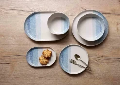 Ritzenhoff & Breker Teller-Set Trio 18er Set Blau