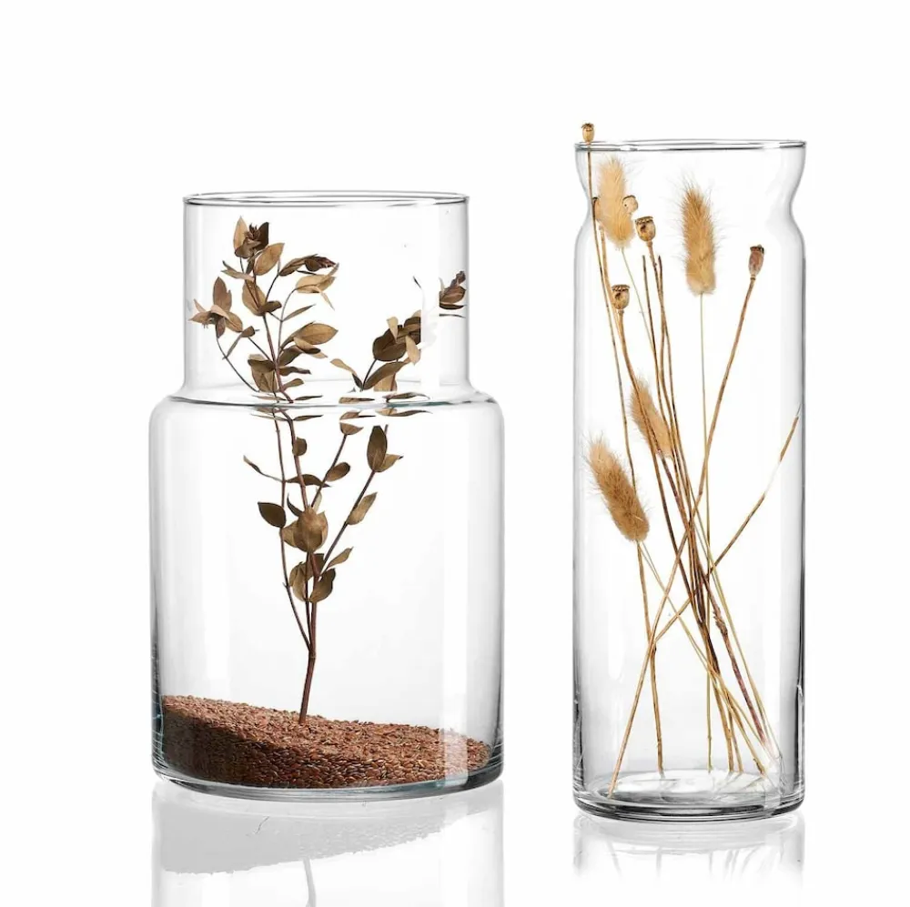 Ritzenhoff & Breker Vasen Dalia 35 cm 6er Set transparent New