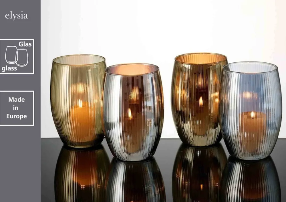 Windlichter Elysia ø 14 cm 4er Set ^ Ritzenhoff & Breker